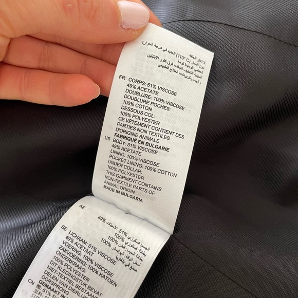 Sandro Floral Jacquard Blazer - Picture 6 of 7